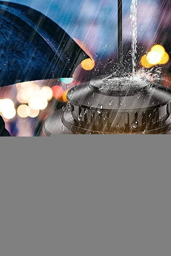 Ayarlanabilir Kamp Işık Telefon Şarj Edilebilir Su Geçirmez Çadır Işık Yürüyüş Çalışma Balıkçılık