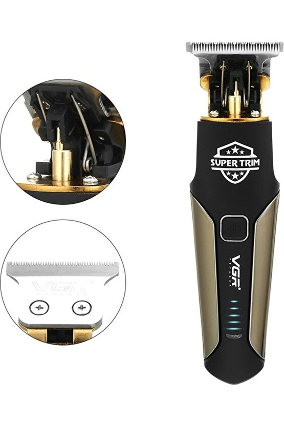 V-287 Profesyonel Ev Elektrikli Tıraş Makinesi LCD Saç Düzeltici