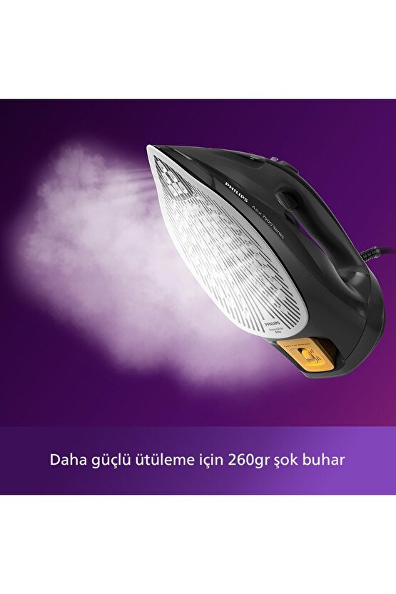 Buharlı Ütü 7500 Serisi Siyah Azur Dst751180 3200w Üstün Performans