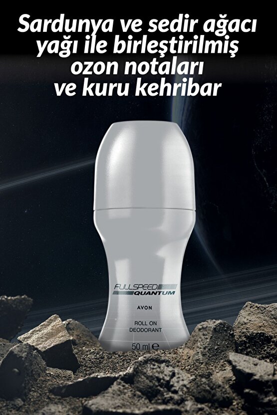Full Speed Quantum Erkek Parfüm ve Saç Vücut Şampuanı Paketi