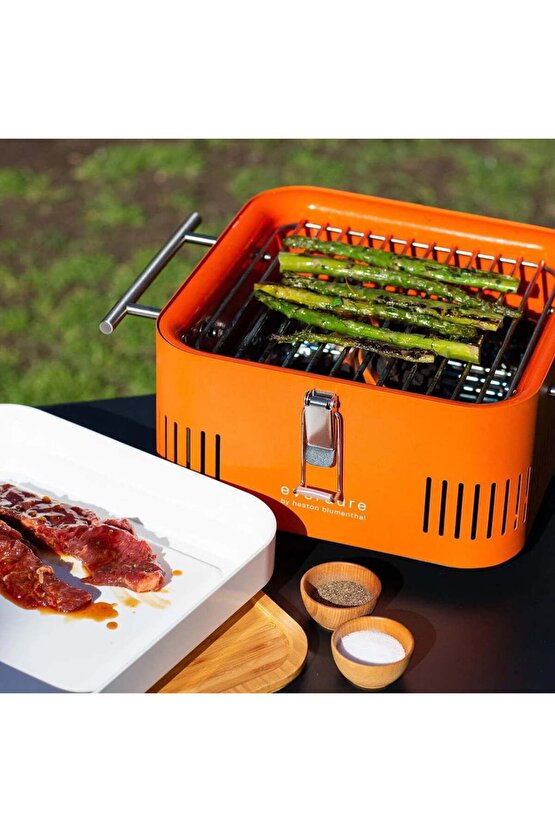 Cube Kömürlü Barbekü Turuncu