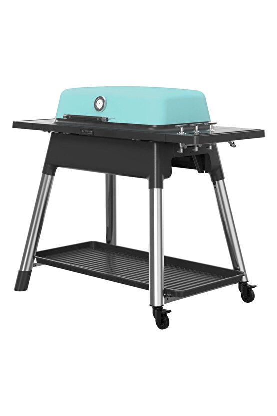 Furnace 3 Ateşlemeli Gazlı Barbekü Yeşil