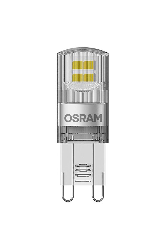 1,9w= 20w G9 Duylu Led Kapsül Ampul2700k-sarı Işık200 Lumen