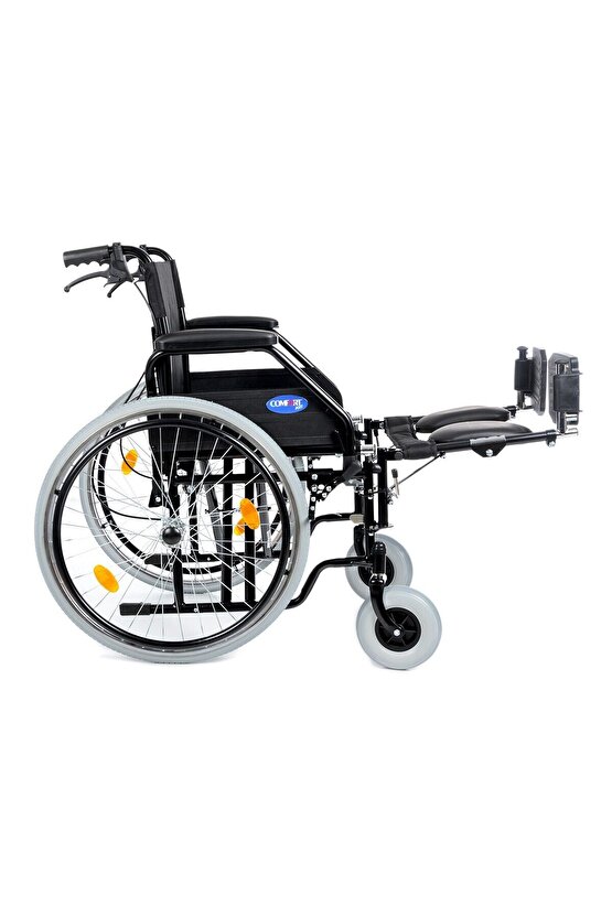 Dm-303 50cm Standart Manuel Tekerlekli Sandalye (ÖZELLİKLİ,BALDIR DESTEKLİ)
