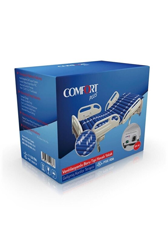 Comfort Plus DM-45 Boru Tipi Ventilasyonlu Havalı Yatak