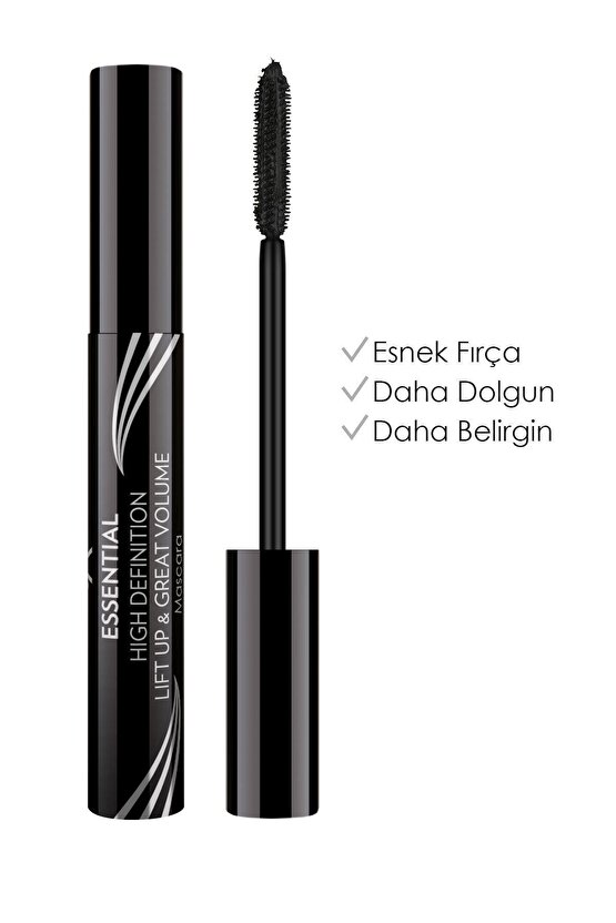 Essential High Definition Lift Up Great Volume Mascara Lift Up Ekstra Hacim Veren Maskara 9 ml