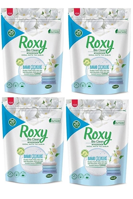 Roxy Toz Sabun Bahar Çiçekleri 4 X 800 G