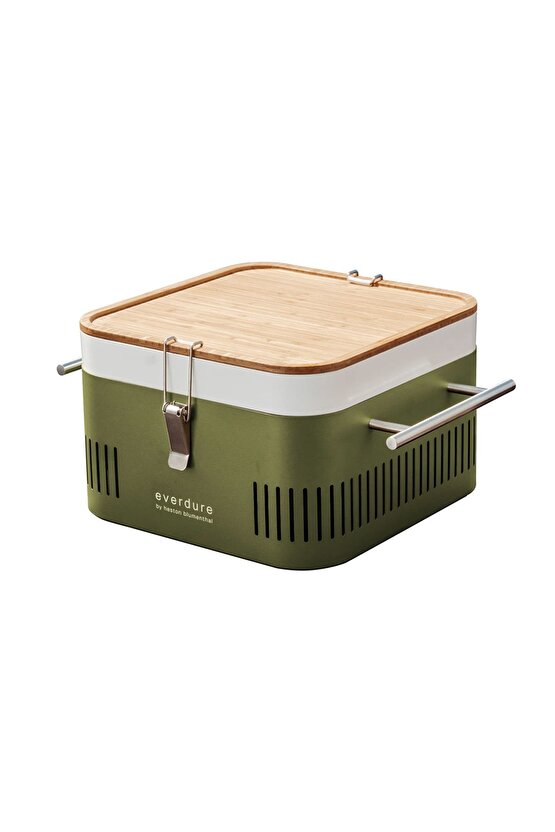 Cube Kömürlü Barbekü Haki