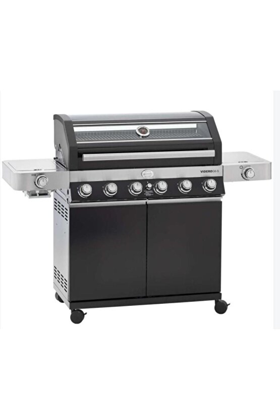 Rosle 25532 Vıdero G6-s Varıo Gazlı Barbeku Istasyonu Sıyah