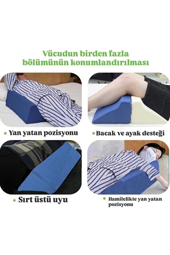 VİSCOMeT Yatalak Hasta Çevirme Süngeri Hasta Çevirme Aparatı Hasta Çevirme Yastığı Pozisyon Yastığı