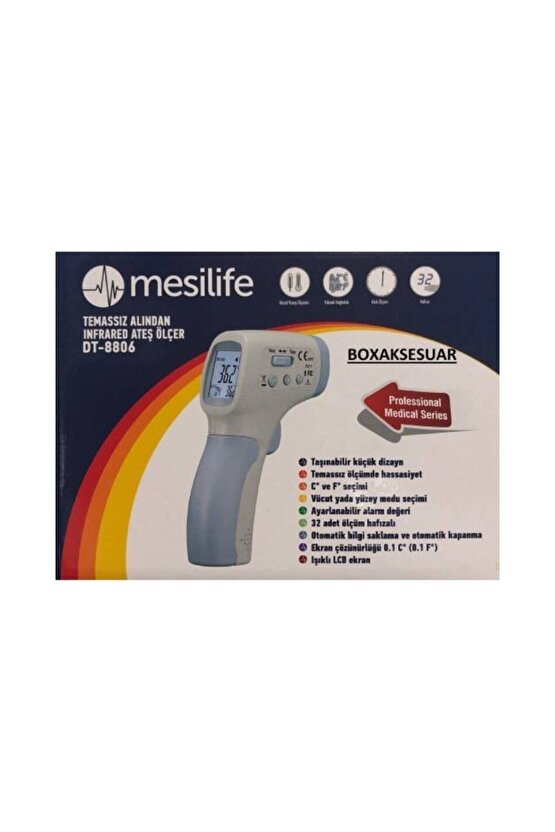 Dt-8806 Temassız Alından Ateş Ölçer