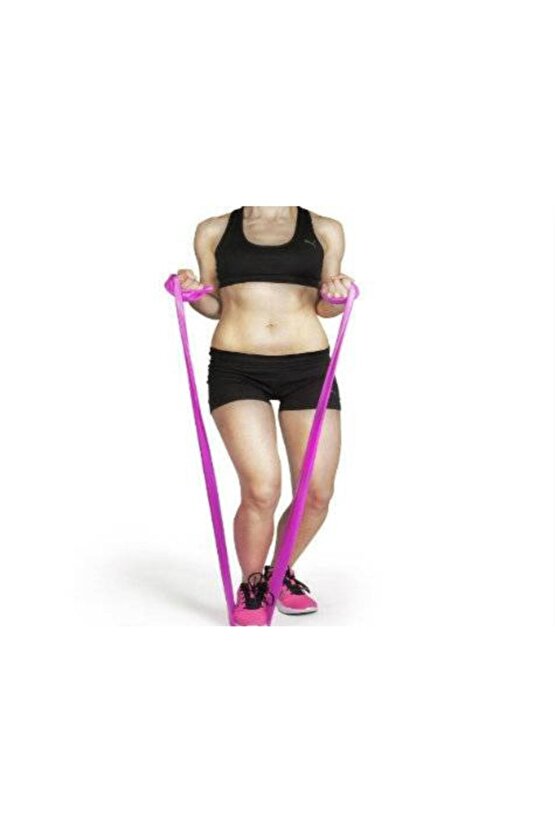 Bayanlar Özel Direnç Lastiği Dayanıklı Esnek Pilates Bandı