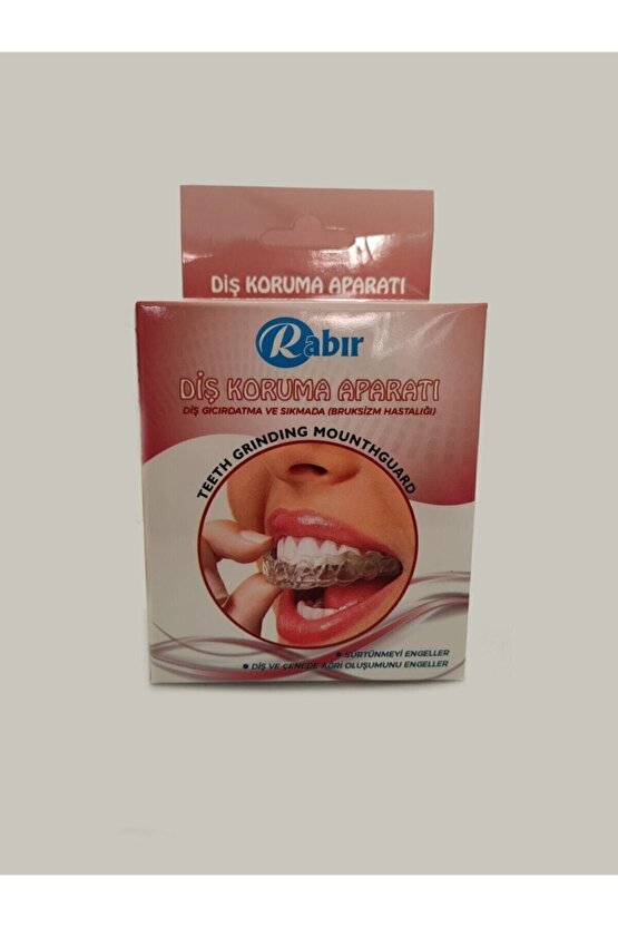 Diş Sıkma Dis Gıçırdatma Aparat Silikon Dişlik Bruksizm Dişliği Gece Plağı Diş Sıkma Önleyici