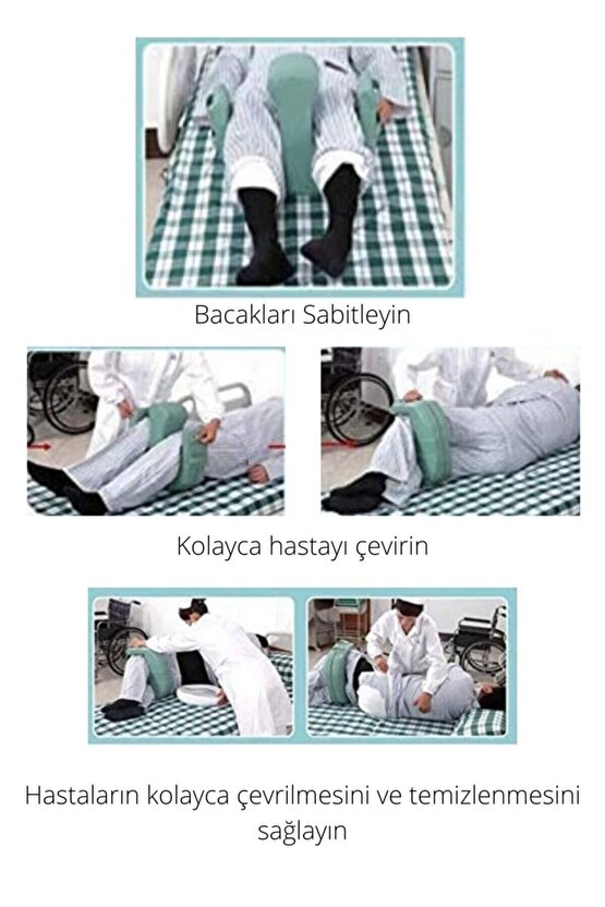 Suni Deri Kaplama Hasta Çevirme Süngeri Hasta Çevirme Aparatı Hasta Çevirme Yastığı Pozisyon Yastığı