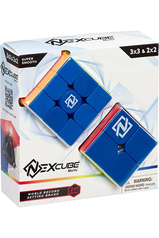 Orijinal Nexcube 2x2 Ve 3x3 Classic Küp - Nexcube Speed Cube - Nexcube 2x2 Ve 3x3 Classic Zeka Küpü