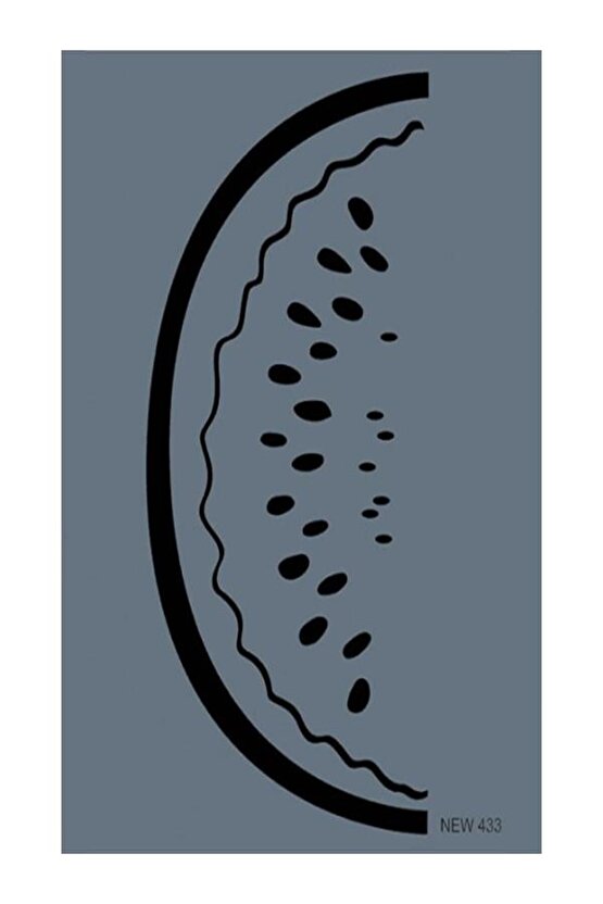 Stencil New Seri 433 25x35