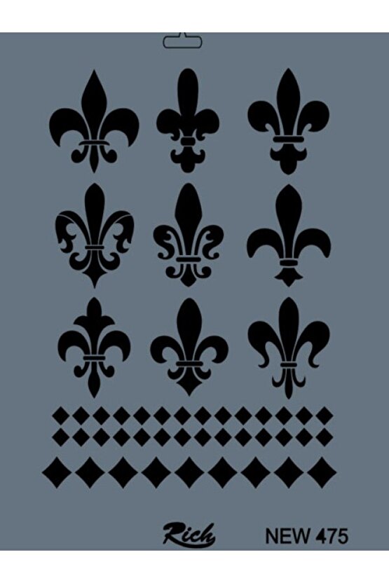 STENCIL NEW SERİ X-LARGE 475