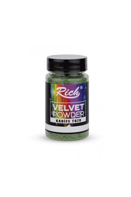 Velvet Powder Kadife Tozu Fıstık Yeşil