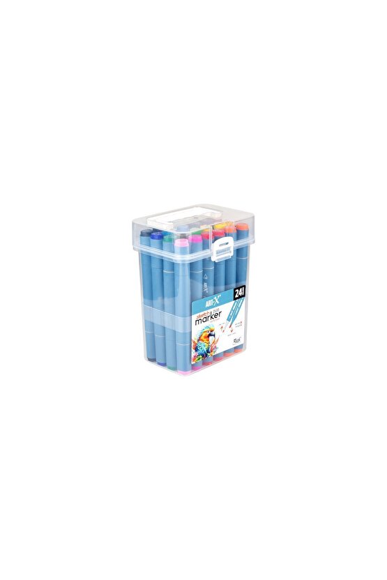 Art-x Sketch Marker Çift Taraflı Kalem Seti 24