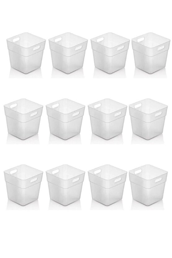 6 Lı Buzdolabı Içi Mini Düzenleyici Kutu Organizer - Buzdolabı Kapak Düzenleyici