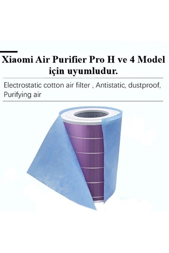 Xiaomi Air Purifier Pro H ve 4 Pro Uyumlu Toz Filtresi