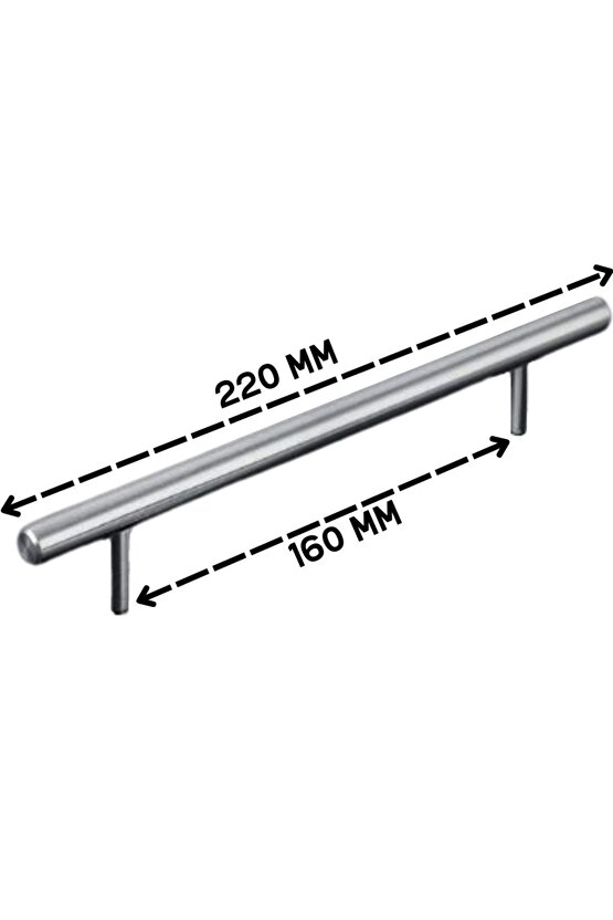 10 ADET Keijo INOX 160mm Paslanmaz Kulp (mobilya, dolap kulbu, kulp modeli)