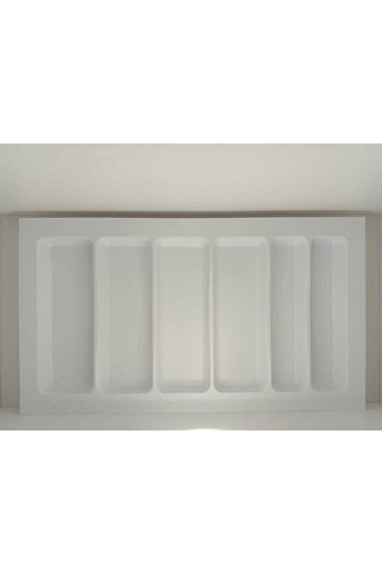 85x49 Cm. Beyaz Kaşıklık Ve Kepçelik 2li Set (79X41 CME KADAR KESİLEBİLİR)