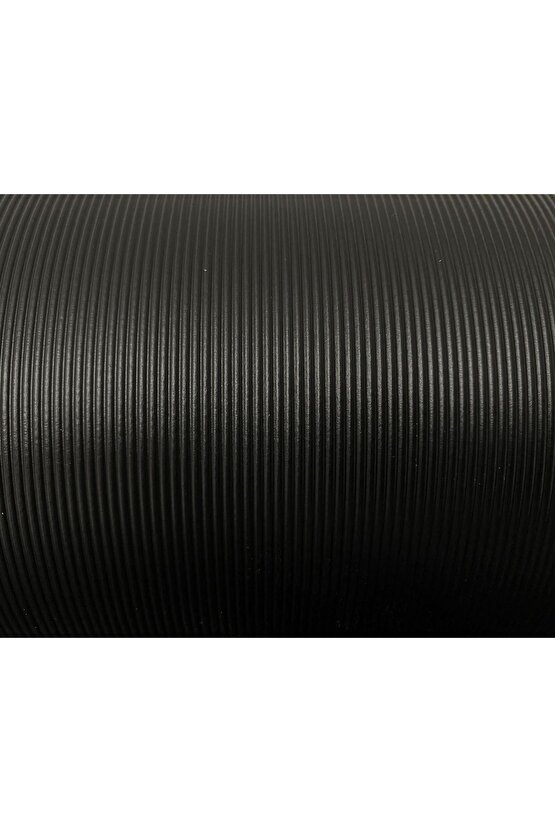 48 Cm X 1 M Siyah Çizgi Desenli Suni Deri, Çekmece Içi Kaydırmaz Çekmece Halısı, Raf Örtüsü