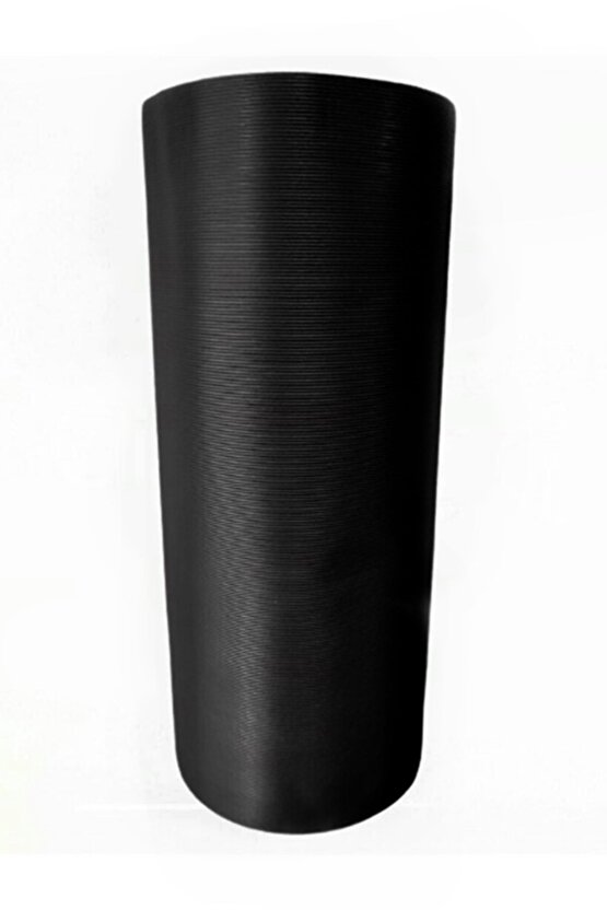 48 Cm X 5 M Siyah Çizgi Desenli Suni Deri, Çekmece Içi Kaydırmaz Halı , Raf Örtüsü