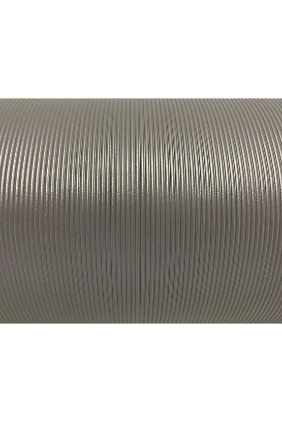 48 Cm X 1 M Antrasit Çizgi Desenli Suni Deri, Çekmece Içi Kaydırmaz Halı , Çekmece Halısı