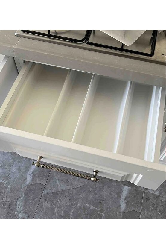 Beyaz Lüx 55 Cm X 49 Cm Çekmece Içi Kepçelik - 51 Cmx 41 Cm’ Ye Kadar Kısalır