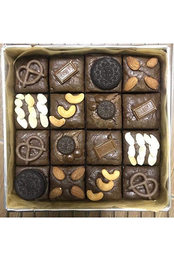 Narkalıp Brownie  Kek Kalıbı Çap 20 x 20cm 36 Dilim