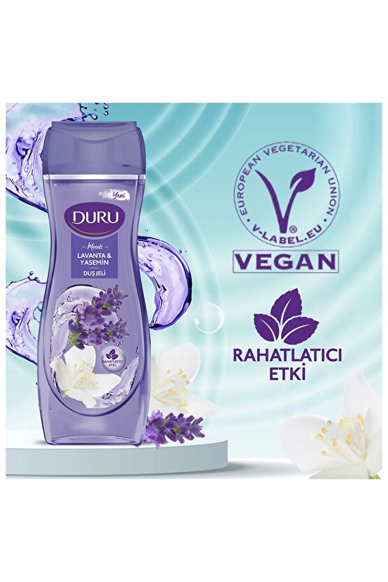 Moods Yasemin Duş Jeli 450ml,lavanta