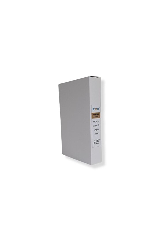 Chromic Kaset Katküt Usp No:4 8 Metric 50 M