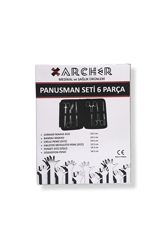 Pansuman Seti 6 Parça