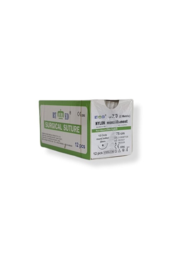 Naylon Monofilament Iplik No:30 Yuvarlak 12 20 Mm 75 Cm