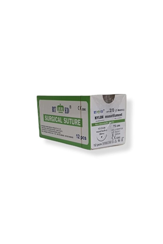 Naylon Monofilament Iplik No:20 Yuvarlak 12 26 Mm 75 Cm