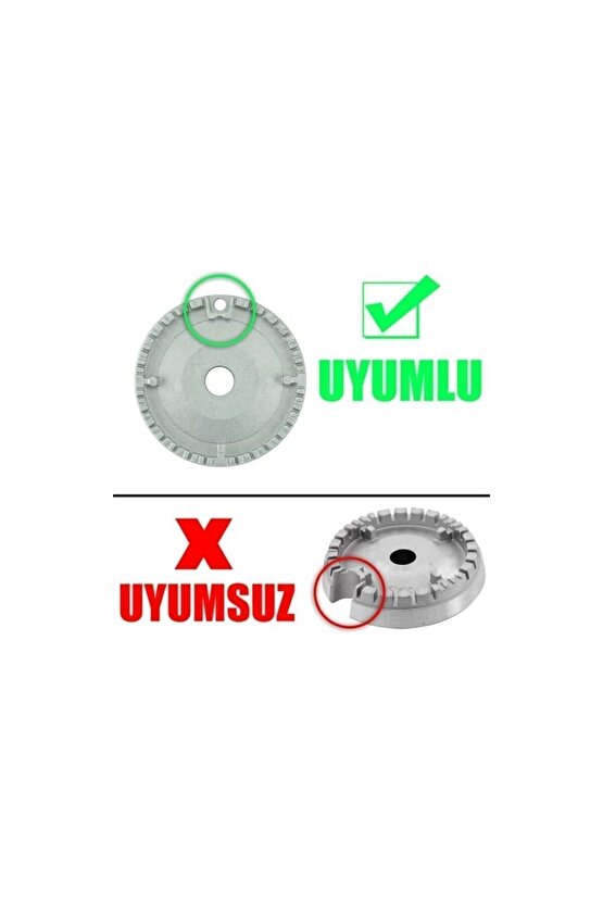 Ankastre Cam Ocak Izgara Takımı Set Üstü Ocak Izgara Takımı Bek Takımı 32 Parça Berat Sogutma