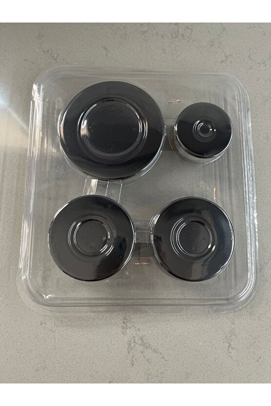 Ocak Fırın Cook-lab Alkano Kapak Takımı Ankastre Set Üstü Emaye Takım Vestel Termikel 8 Parça