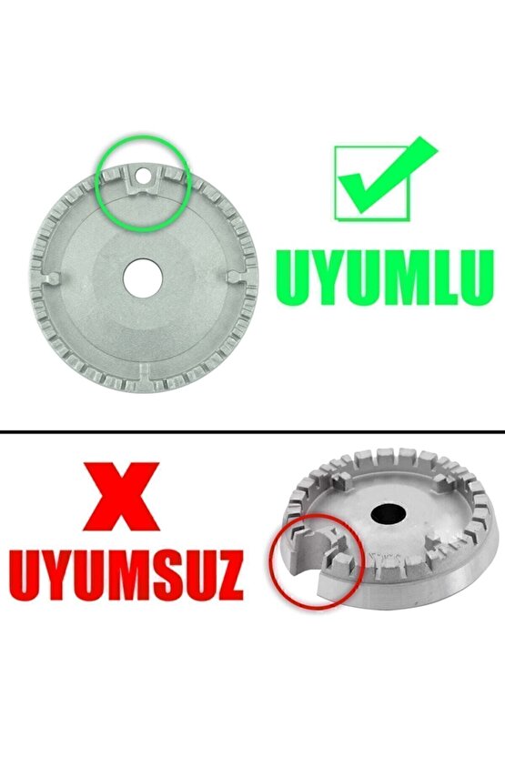 Ferre Alveus Kumtel Arçelik Beko Uyumlu 8 Parça Bek Takımı Ve Cezvelik Aparatı