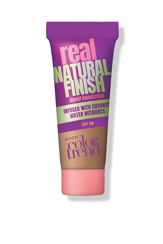Real Natural Finish Likit Fondöten 30 Ml. Soft Honey