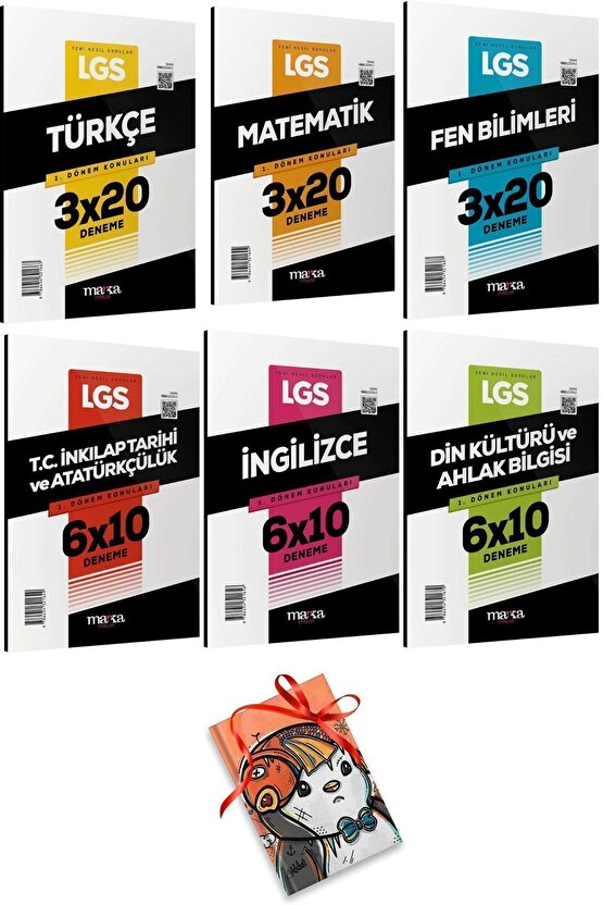 2026 Lgs 8. Sınıf 1. Dönem Branş Deneme Seti Motivasyon Defteri Hediyeli