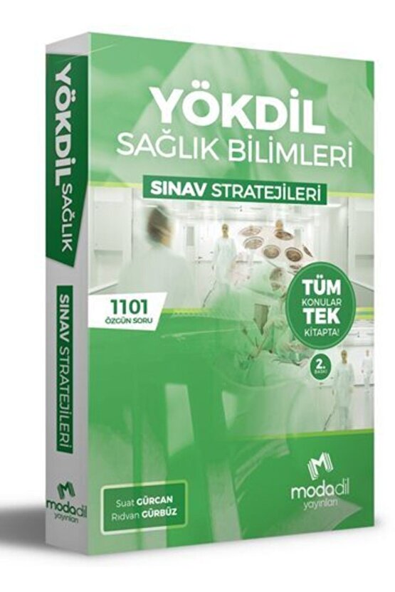 Yökdil Sağlık Bilimleri Sınav Stratejileri Soru Bankası Yayınları