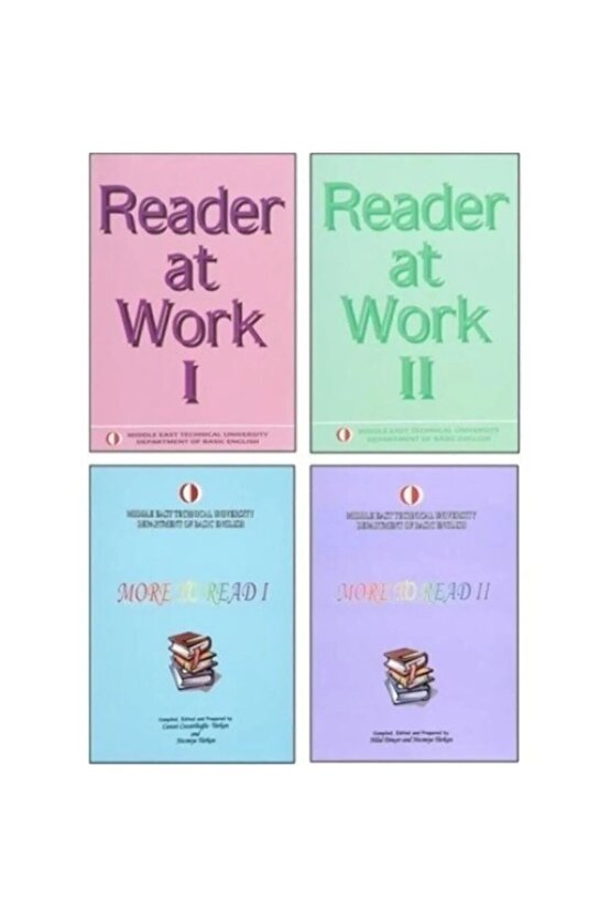 Reader At Work 1+2 & More To Read 1+2 Full Set - Güncel Son Baskı