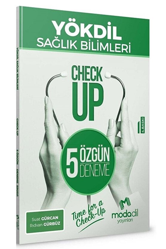 Modadil Yayınları YÖKDİL Sağlık Bilimleri Check Up 5 Özgün Deneme