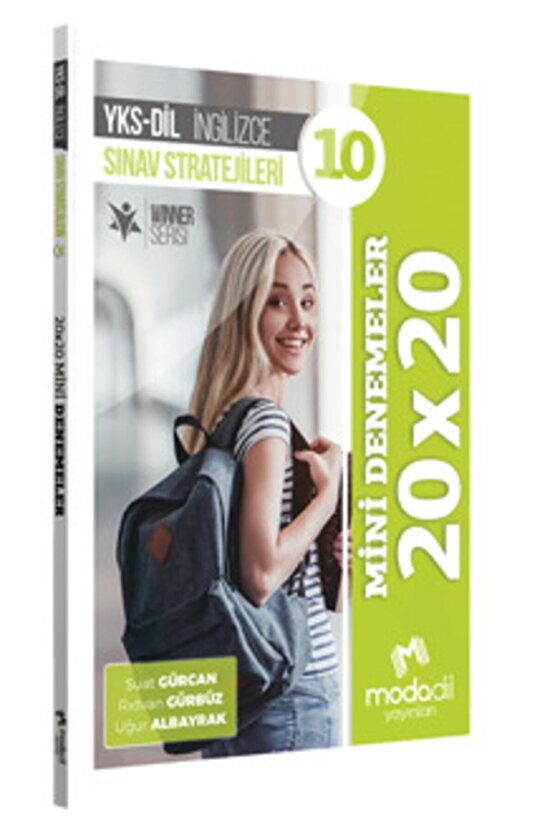 Modadil Yks Dil Ingilizce Sınav Stratejileri-10 20x20 Mini Denemeler