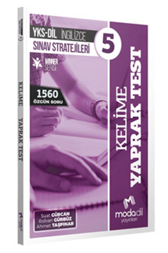 Modadil YKS DİL İngilizce Sınav Stratejileri-5 Kelime Yaprak Test Modadil Yayınları