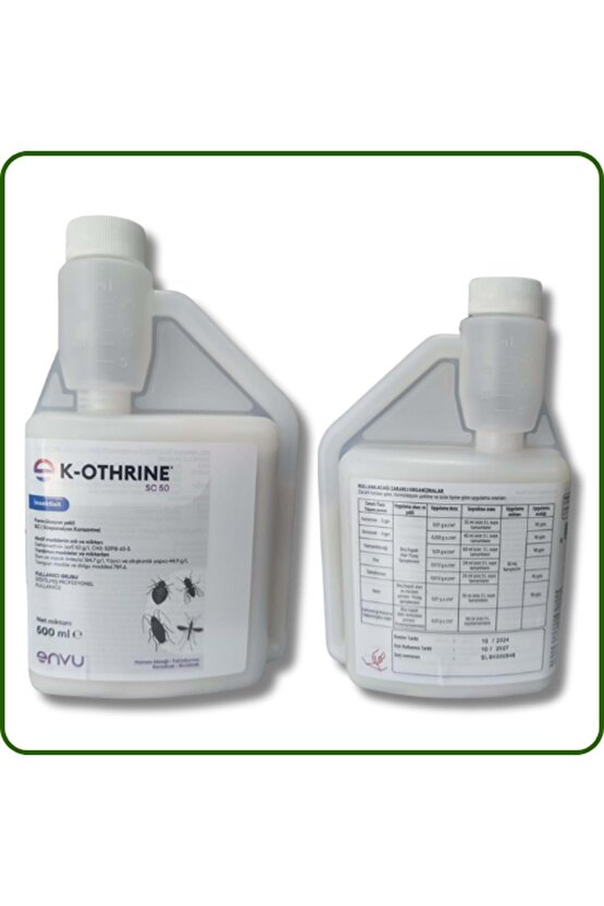 Bayer 500 ml K-othrine Sc 50 Kokusuz Bit Pire Hamamböceği Kene Tahtakurusu Ilacı Skt.2027