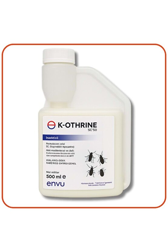 Bayer 500 ml K-othrine Sc 50 Kokusuz Bit Pire Hamamböceği Kene Tahtakurusu Ilacı Skt.2027