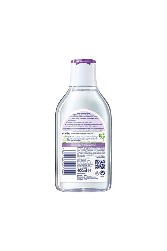 Micellar Makyaj Temizleme Suyu Hassas Ciltler 400 Ml